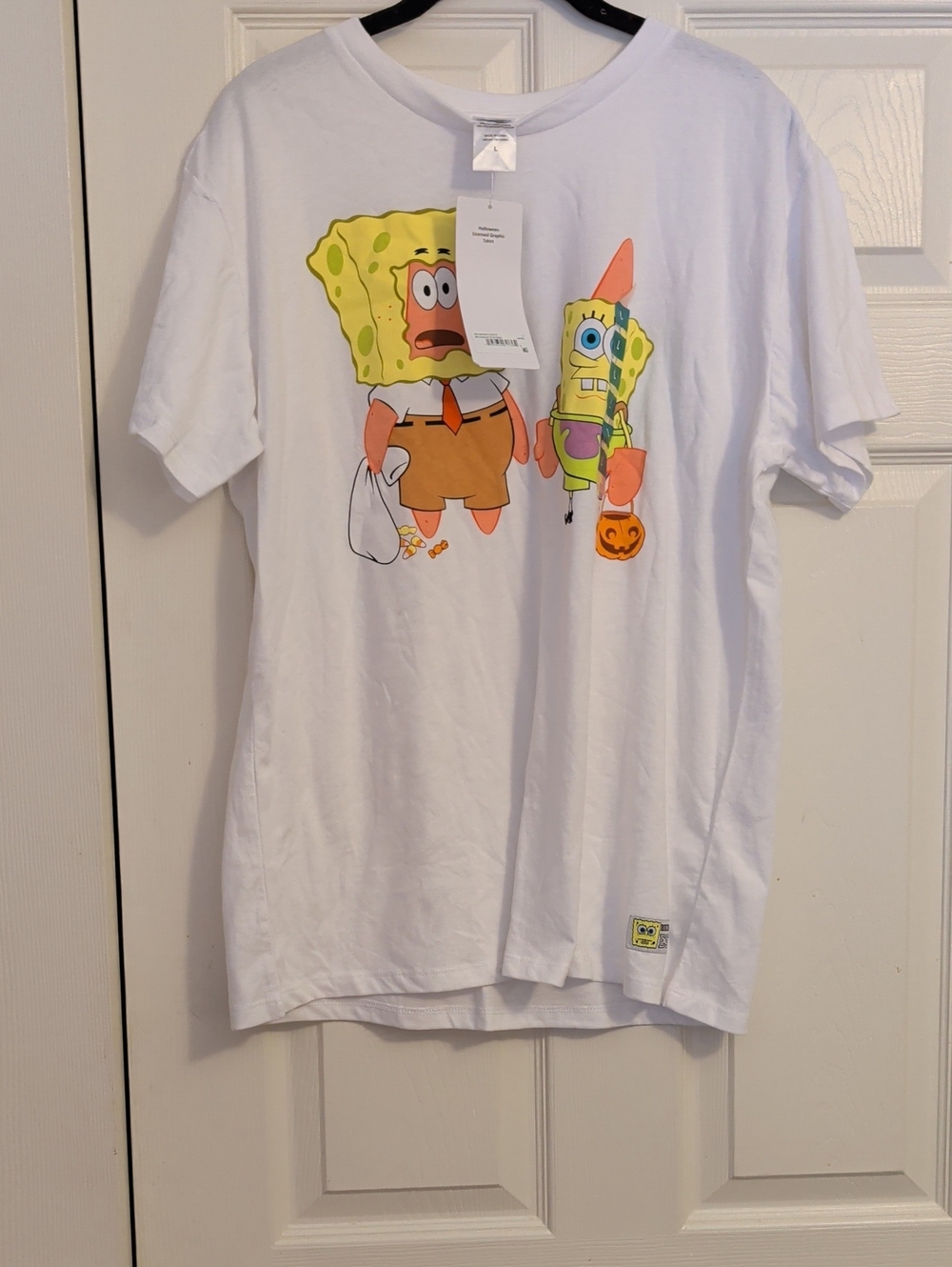Nickelodeon SpongeBob and Patrick Graphic T Shirt NWT